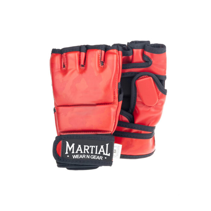 MMA gloves Fighter Competition - Red/Camo